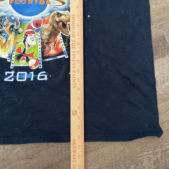 Universal Studios 2016 Graphic Tee Size XXL Jurassic park, Simpsons, Minions - Picture 5 of 9